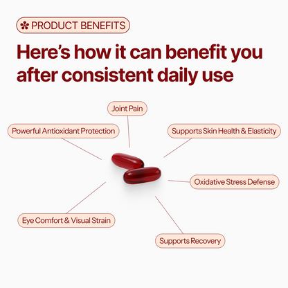 Astaxanthin Softgels - Eye & Joint Support